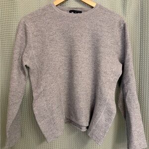 Banana Republic Wool Crewneck Gray Women’s Sweater